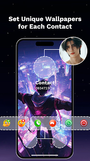 Call Screen Wallpaper Screenshot 2