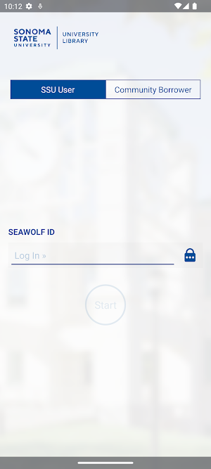 SSU University Library Screenshot 1