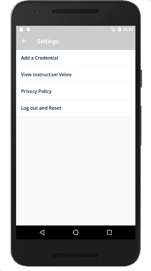 CERTIUNI Certificate Wallet Screenshot 2