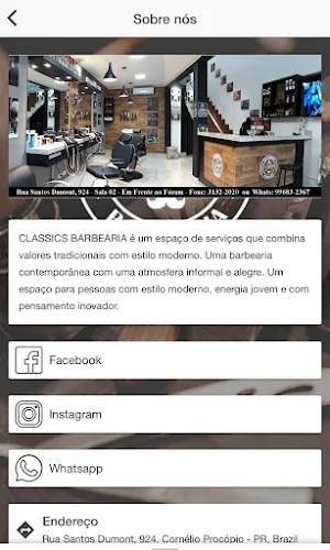 CLASSICS BARBEARIA Screenshot 1