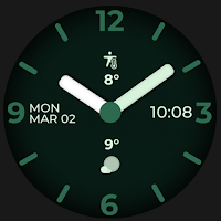 Night 144 - Analog Watch Face