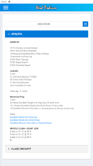 WODPodium Screenshot 2