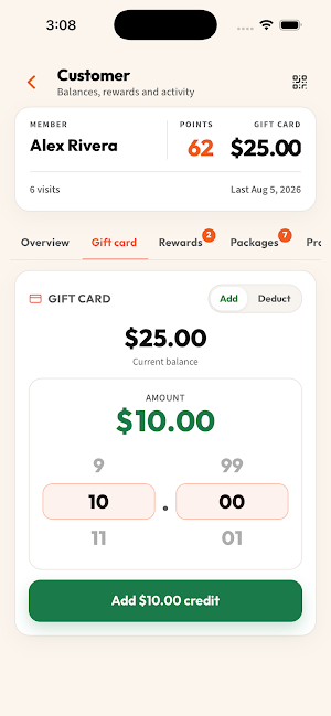 Points Card: Loyalty Program Screenshot 2