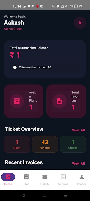 Hybrid Internet - Partner App Screenshot 2