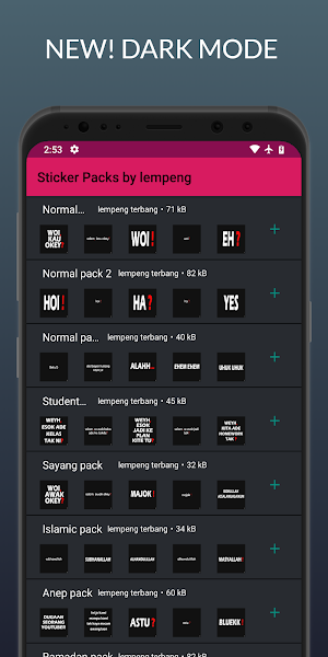 Malaysian sticker packs - CRINGE WARNING Screenshot 2