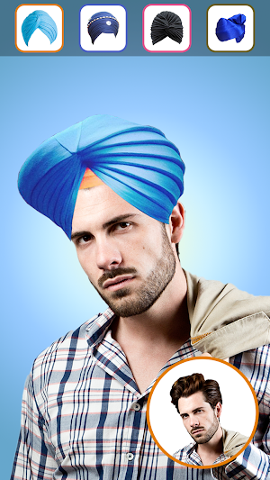 Punjabi Turbans Photo Editor Screenshot 1