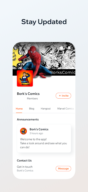 Bork's Comics Screenshot 2