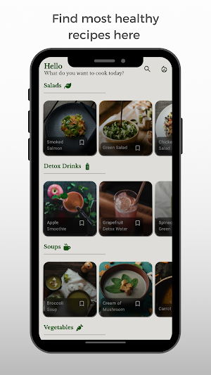 IYUTECH: Healthy Food Recipes Screenshot 1