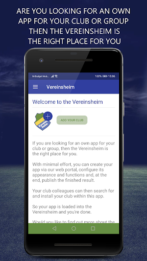 Vereinsheim Screenshot 1