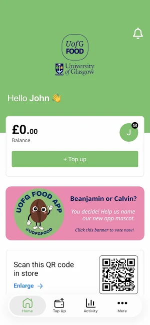 UofG Food Screenshot 2