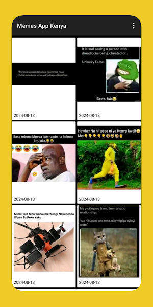 Memes App Kenya : Funny Memes Screenshot 0