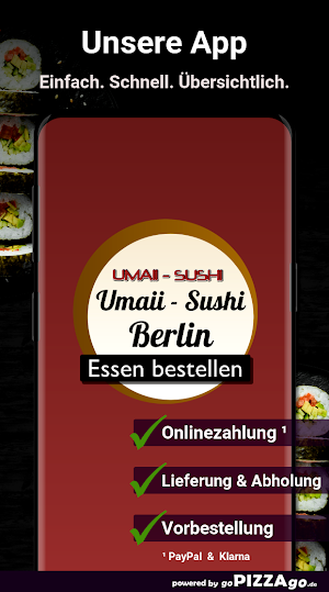 Umaii - Sushi Berlin Screenshot 0