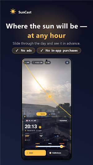 SunCast – Sun & Shadow AR Screenshot 0