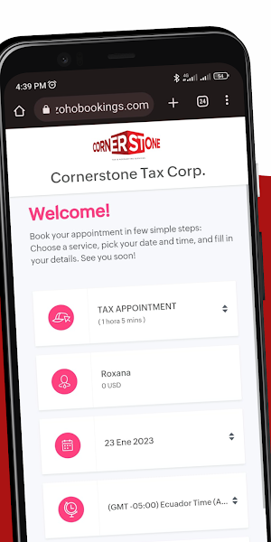 Corner Stone Tax & Accounting Screenshot 2