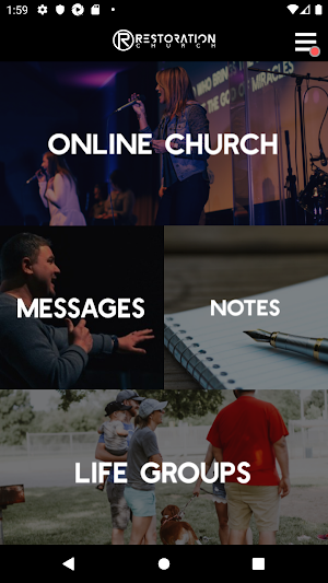 Restoration Church Gardner Screenshot 0