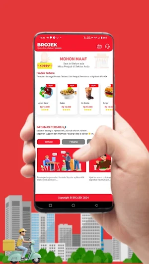 BROJEK - Ojek dan Delivery Screenshot 3