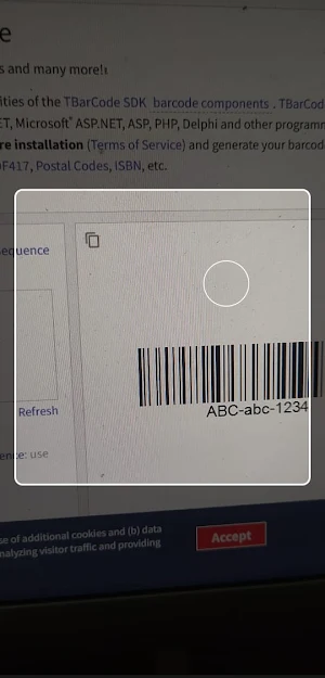 Barcode Scanner : Light Screenshot 2