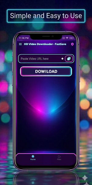 Hd Video Downloader - FastSave Screenshot 1