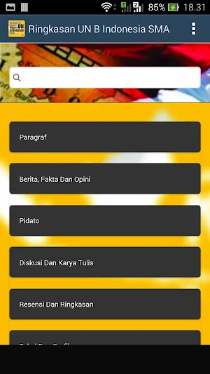 Ringkasan Materi UN B Indo SMA Screenshot 2