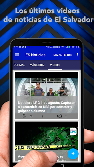 El Salvador News Screenshot 1