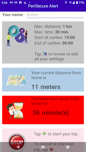 PeriSecure Alert screenshot 6