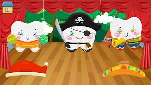 Funny Teeth kid dentist care! Games for girls boys Screenshot 2