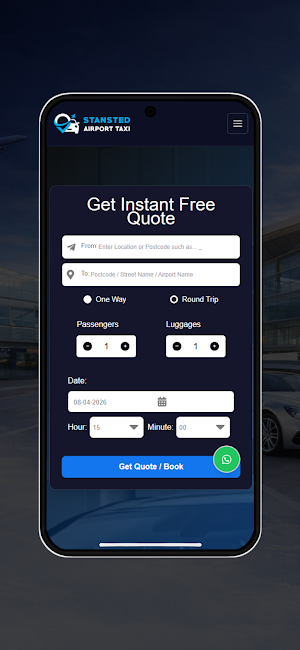 Stansted Airport Taxi Screenshot 0