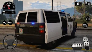 Police Van Crime Chase - Police Bus Games 2021 Screenshot 3