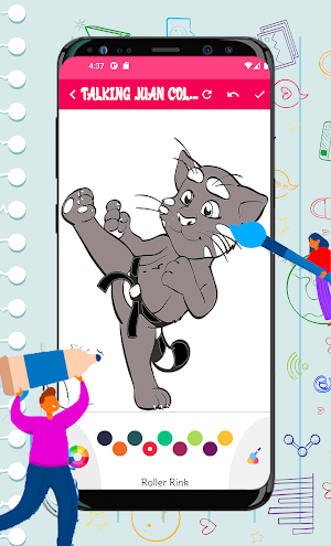 Talking Juan Coloring Book Screenshot 0