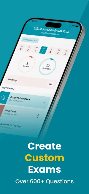 Life Insurance Practice Prep Screenshot 1