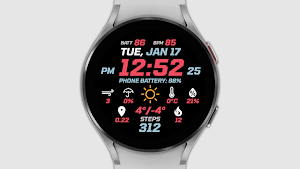 IWF Digital Pro watch face Screenshot 1