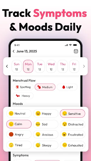 OVIE: Ovulation Period Tracker Screenshot 3