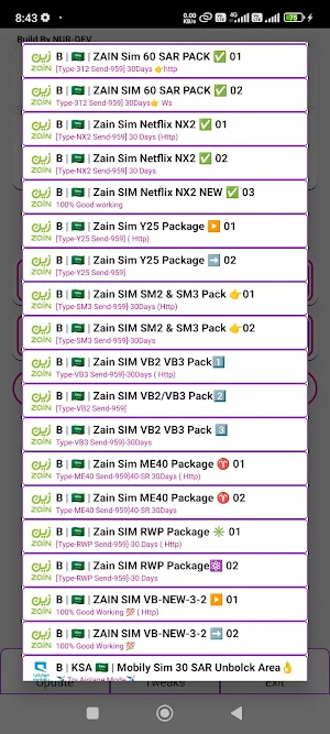 Sabbir Vip net pro Screenshot 3