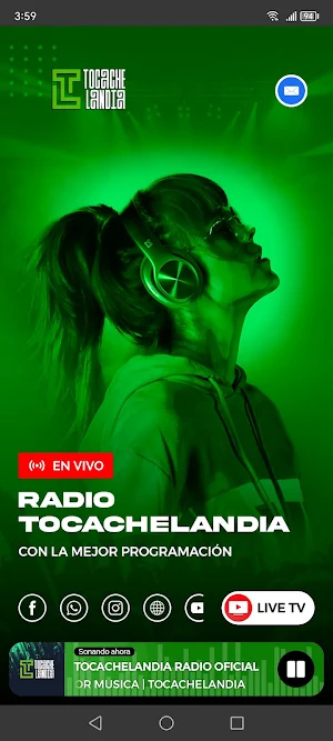 Radio Tocachelandia Screenshot 1