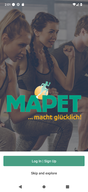 MAPET Training Screenshot 0
