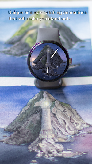Horizon Lighthouse Watch Face Screenshot 0