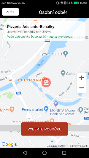 Pizzeria Adelante Screenshot 1