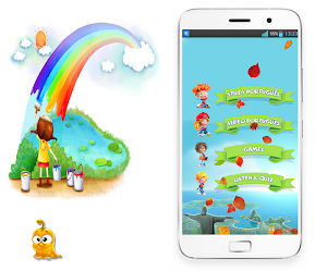 Learn Portuguese Brazil for Kids Screenshot 0