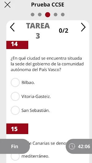 CCSE Nacionalidad Española Instituto Cervantes Screenshot 3