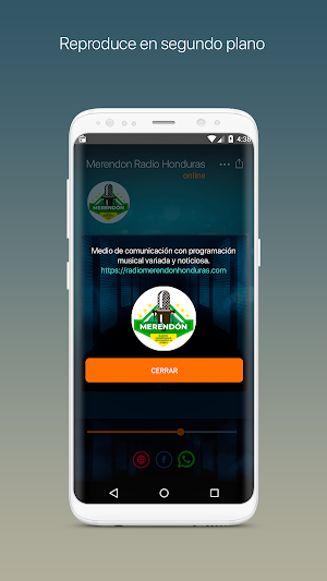 Merendón Radio Honduras Screenshot 2