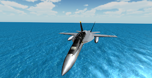 F18 Fighter Flight Simulator Screenshot 1