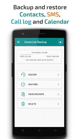 Essential Backup Screenshot 0