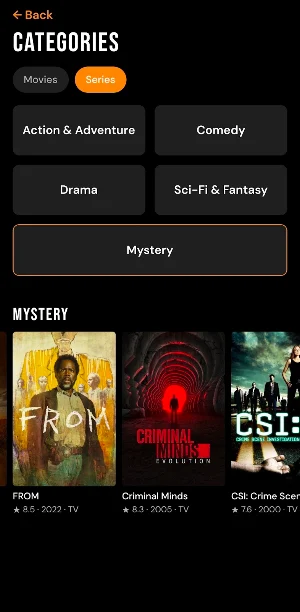 StreamGuide: TV Shows & Movies Screenshot 3