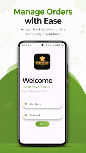 The Bawarchi Delivery Screenshot 0