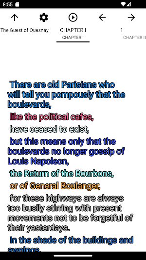 zBook: The Guest of Quesnay Screenshot 1