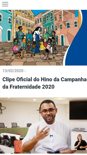 Campanha da Fraternidade Screenshot 2