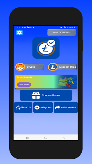 Litecoin Angel Faucet Screenshot 1
