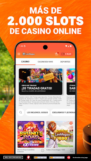 LeoVegas ES Casino y Apuestas Screenshot 2