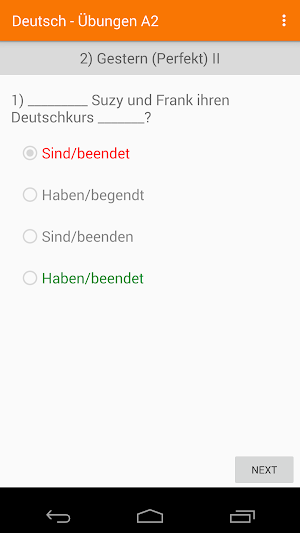 Learn German - A2 Prüfung Screenshot 2