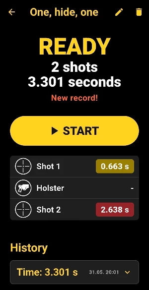 IPSC Shot Timer Zero Screenshot 0